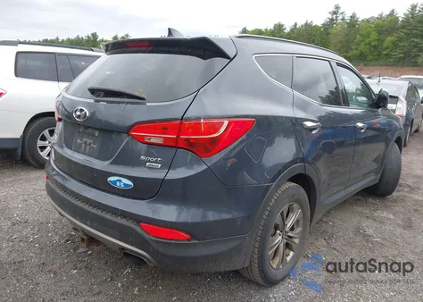2016 Hyundai Santa Fe Sport 2.4L from USA, damaged, VIN 5XYZUDLB3GG313628